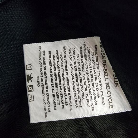 NEW Daily Blue Adriano Goldschmeid Burn Black High Waisted Jean in Infinity - Picture 9 of 12